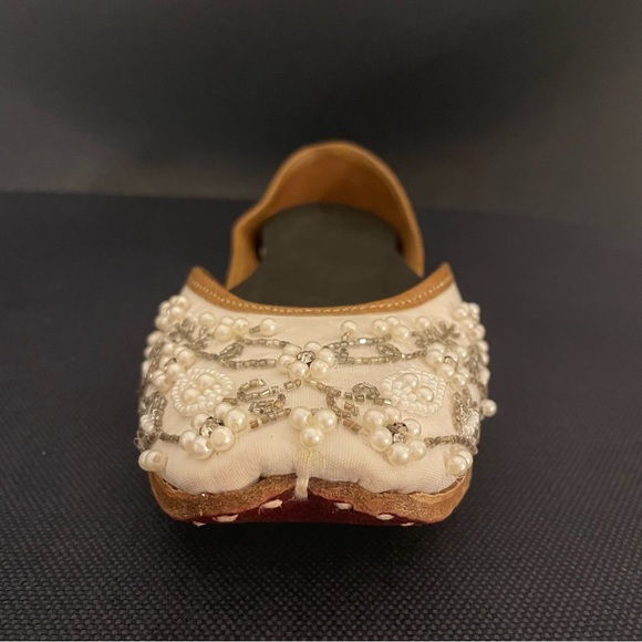 Beaded Leather Flats - Picture 4 of 14